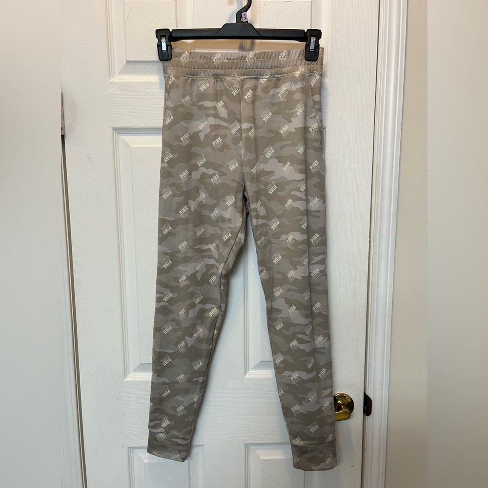 PINK active high waist jogger pants